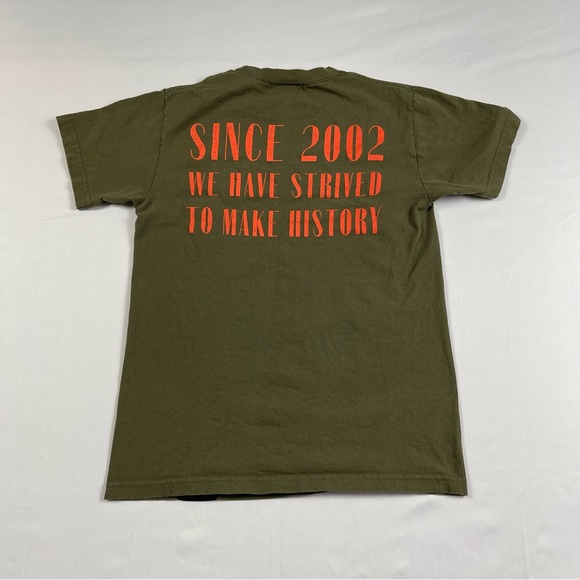 LEADERS 1354 CHICAGO LDRS "DECO" TEE SHIRT Green Made In USA Size:Small - Picture 10 of 16